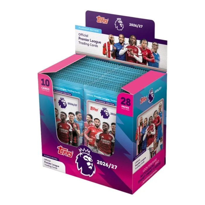 Topps Premier League Booster Box Display (28 boosters)