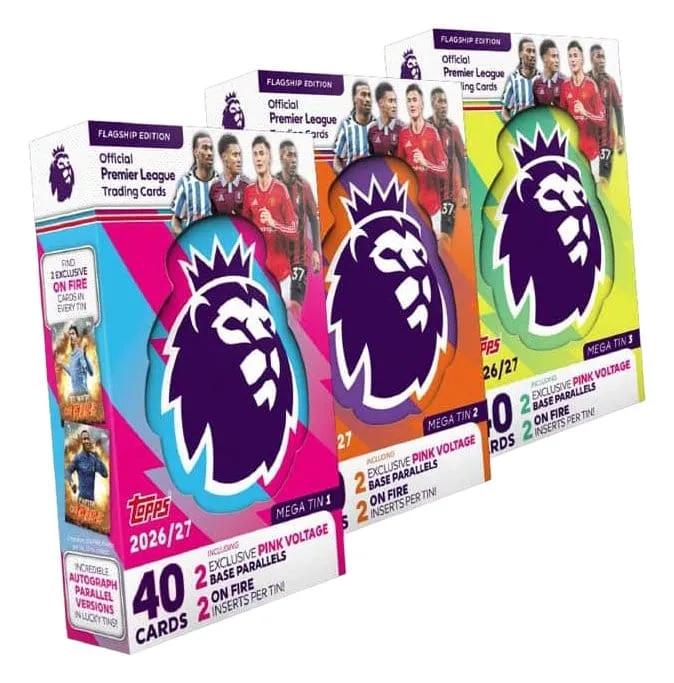 Topps Premier League Mega Tin (1st)