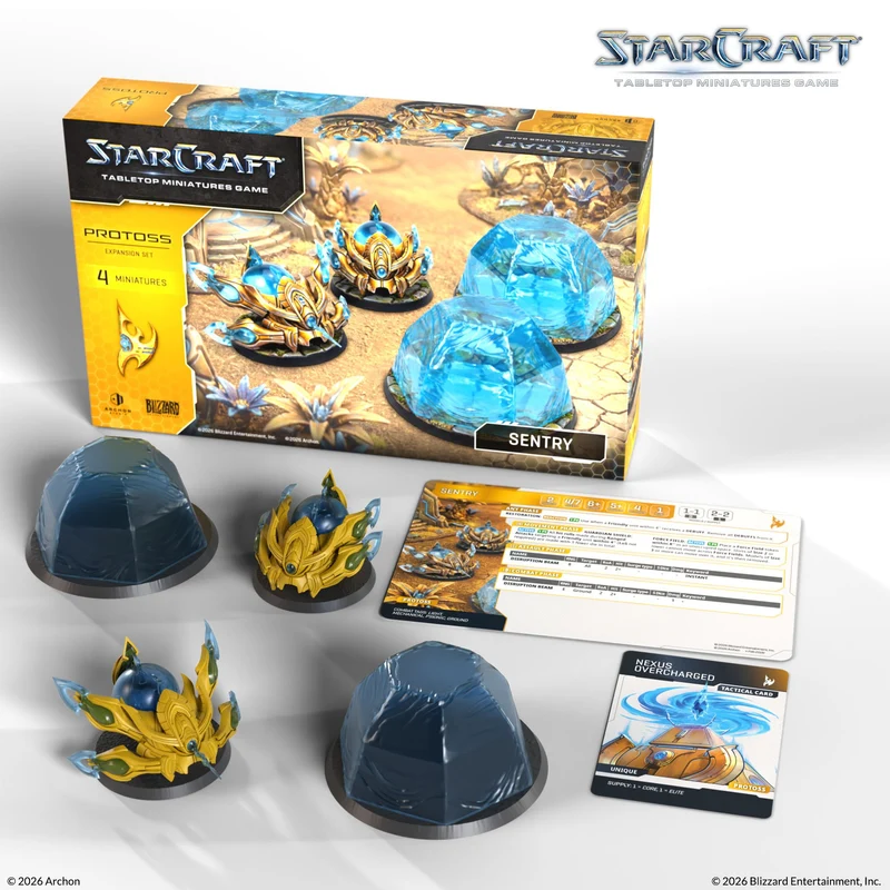 Archon Studio - Starcraft TMG: Protoss Expansion Set: Sentry