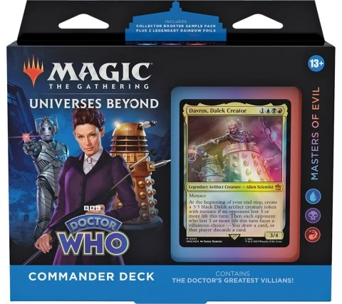 Doctorś greatest villians - Doctor Who - Commander deck - MTG