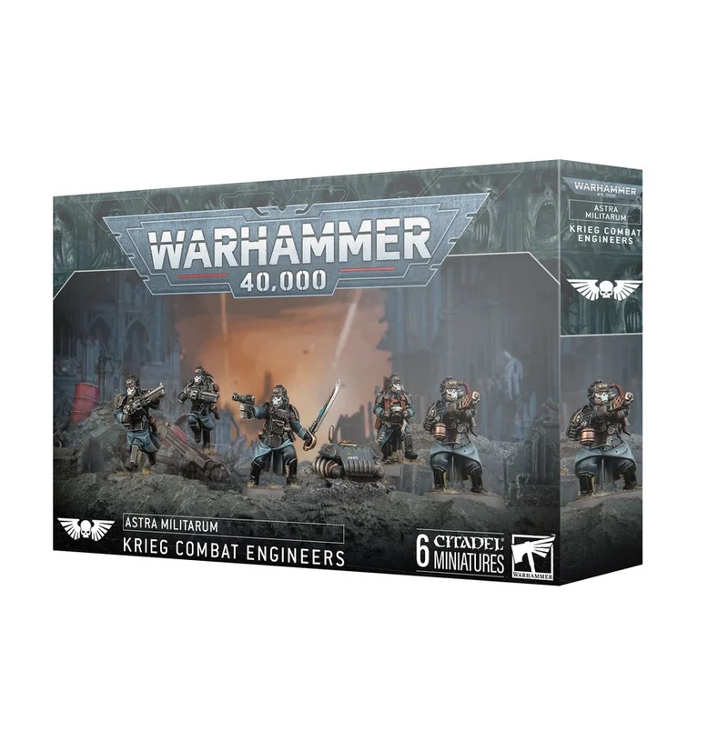 Krieg Combat Engineers - Astra Militarium - WH40K