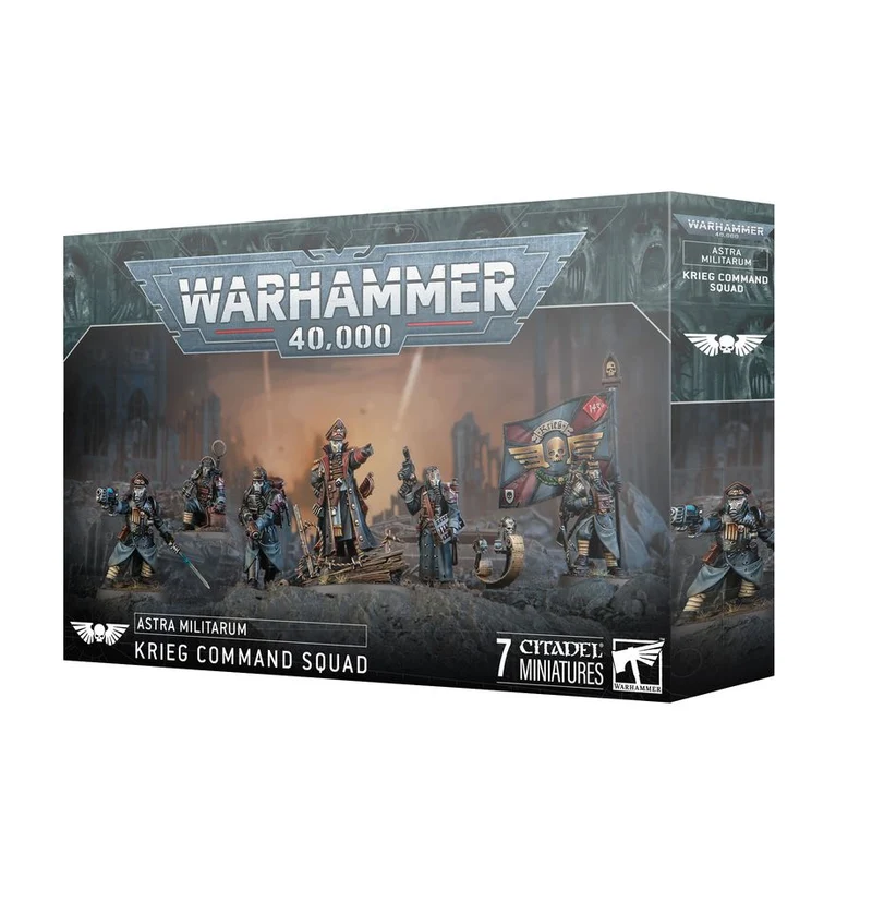 Krieg Command Squad Astra Militarium - WH40K