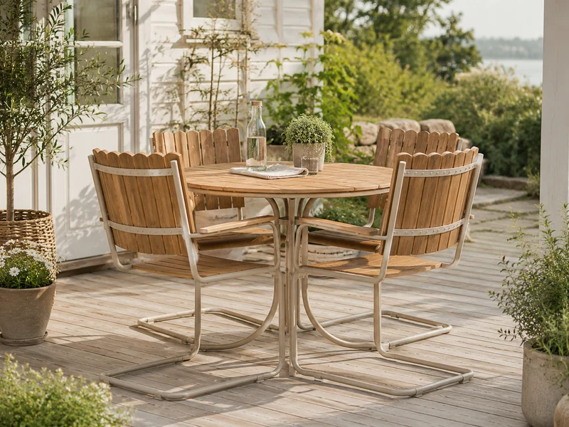 Holmsund Rund Matgrupp – Beige