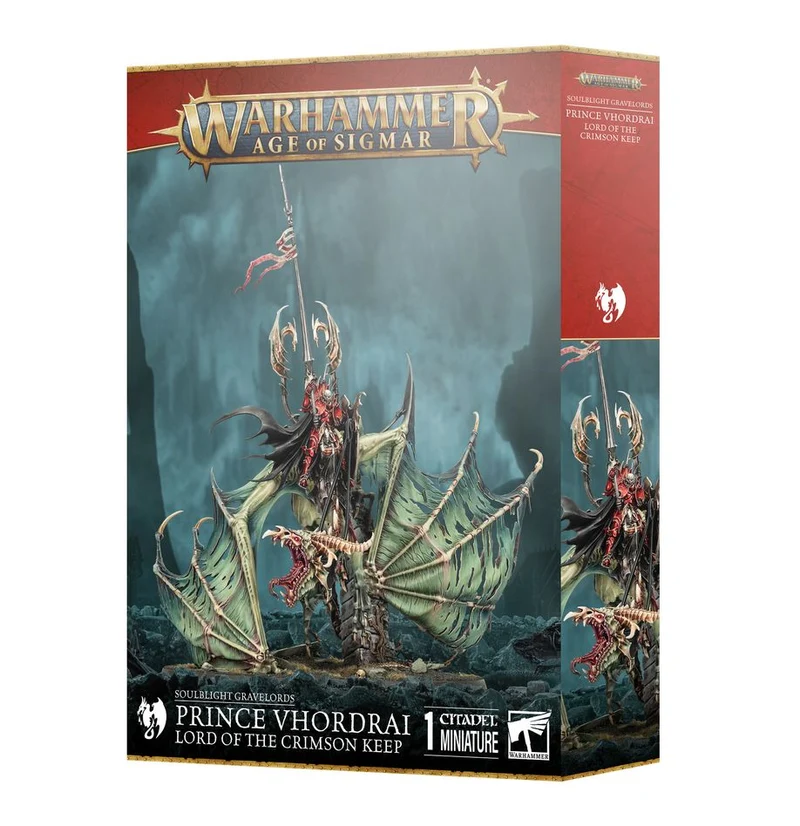 Prince Vhordrai, Lord of the Crimson Keep/Revenant Draconith - Soulblight Gravelords