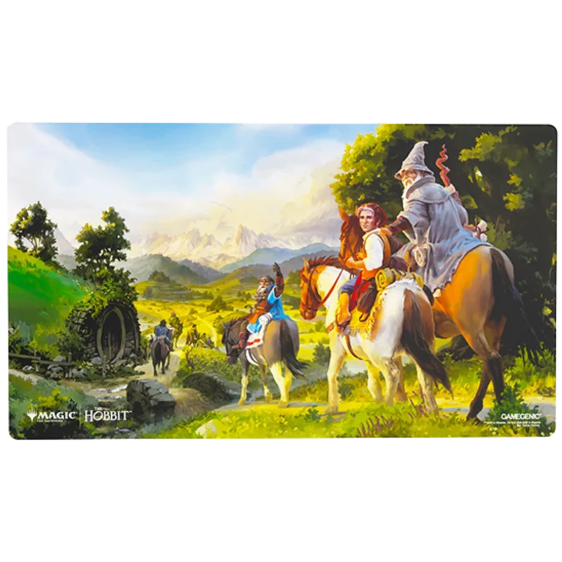 Magic: The Gathering | The Hobbit Prime Playmat - Leaving Hobbiton