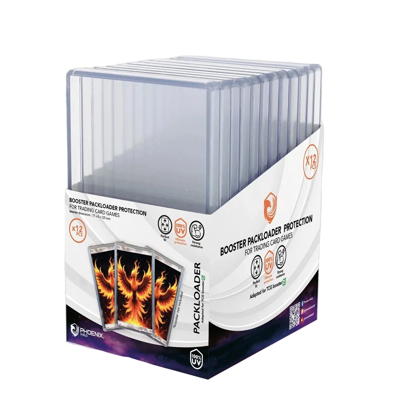 PHOENIX SHIELD Pack Loader Pokemon Boosters (12 Units)