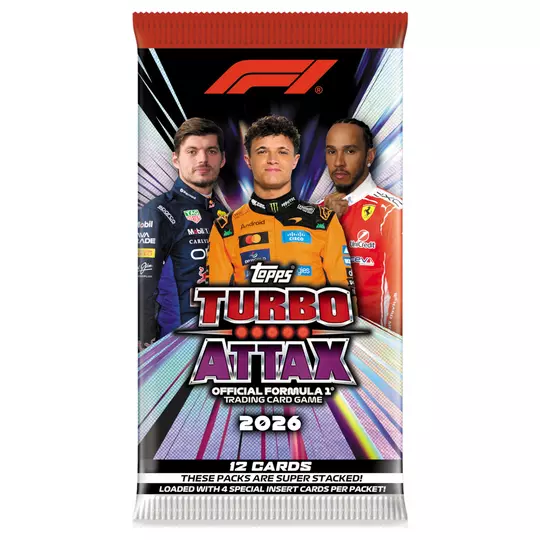 Topps Turbo Attax Official Formula 1 2026 Booster