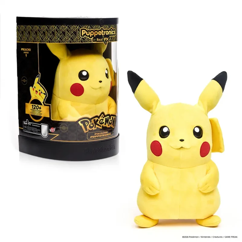 Pokemon Real FX Pikachu Puppetronic 40 cm