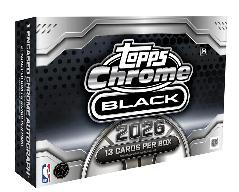 Topps Chrome Black Basketball Hobby Box 2025/26