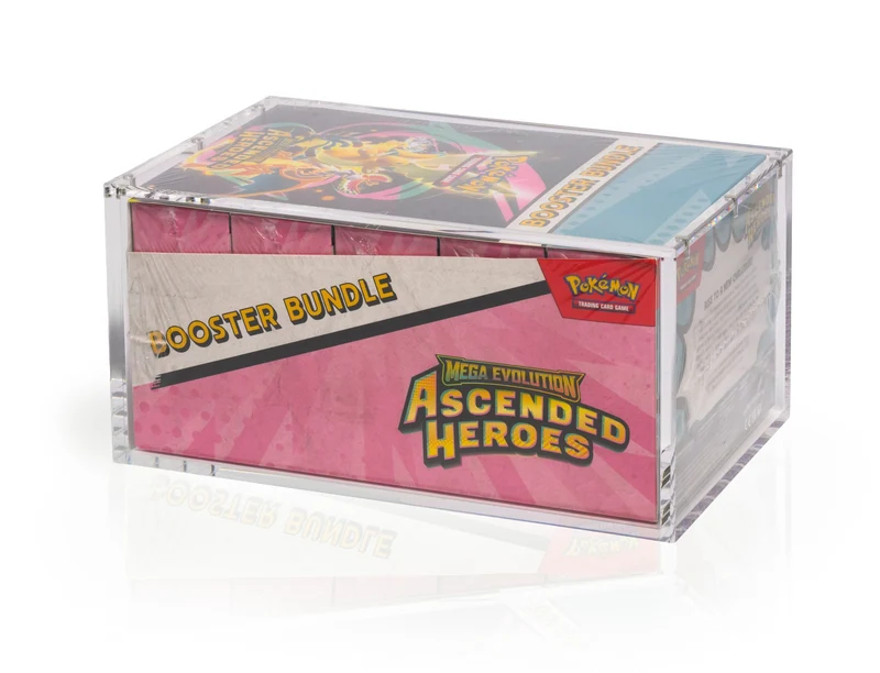 The Acrylic Box - Premium Case for Pokemon Booster Bundle Case - V2