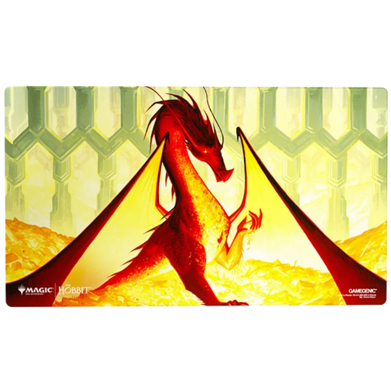 Magic: The Gathering | The Hobbit Shiny Playmat - Smaug the Golden