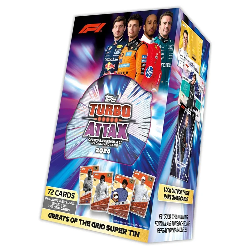 Topps Turbo Attax Formula 1 2026 Super Tin