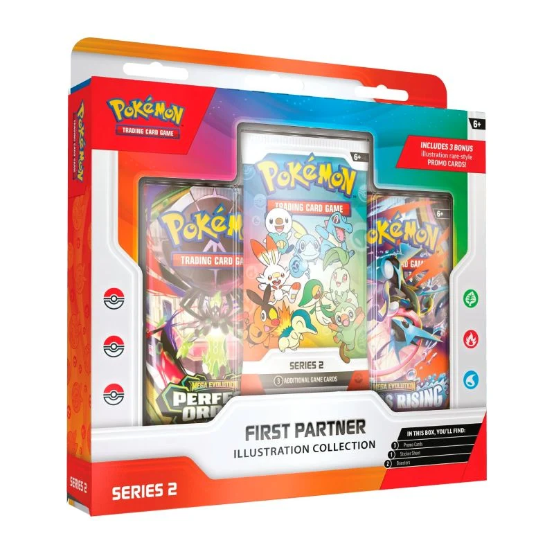 Pokemon Mega Evolution: First Partner Illustration Collection Series 2