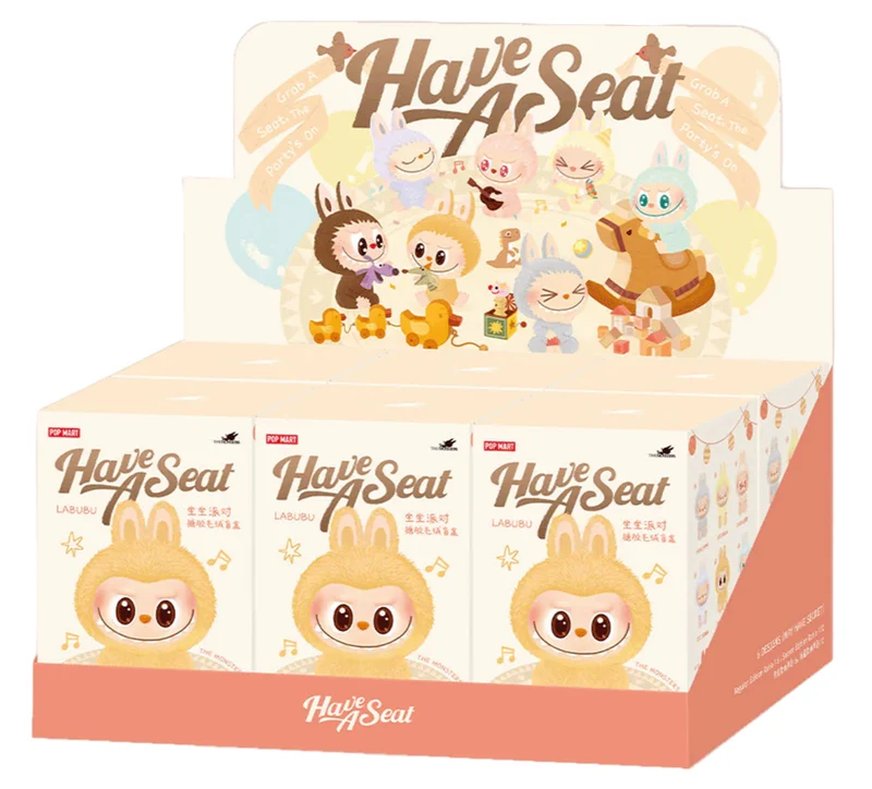 Pop Mart Labubu – The Monsters: Have a Seat Series Case