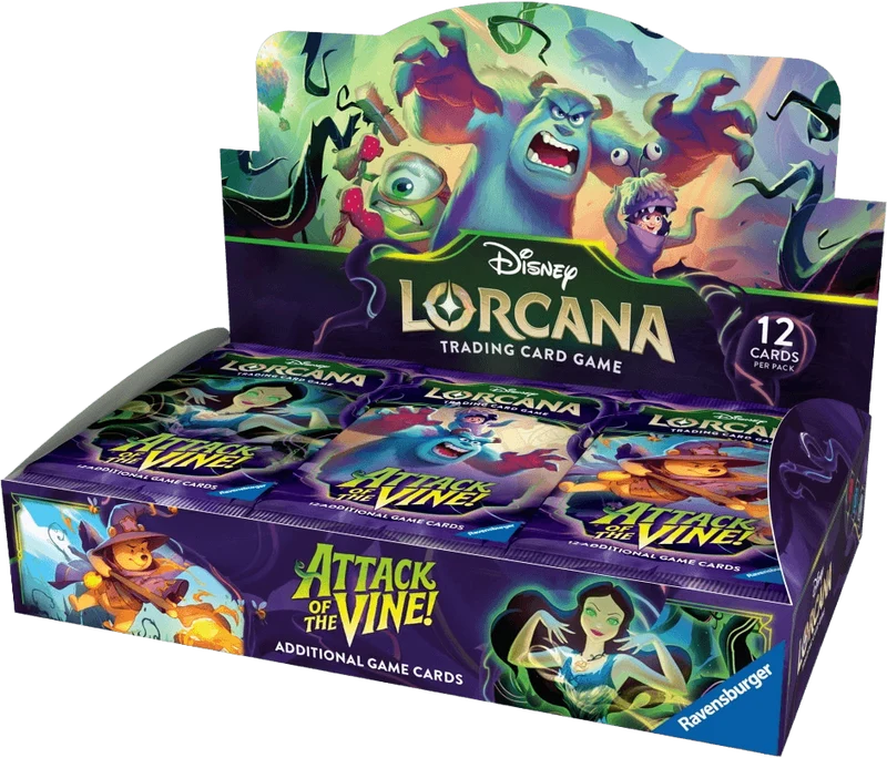 Disney Lorcana: Attack of the Vine! Booster Pack Display (24-pack)