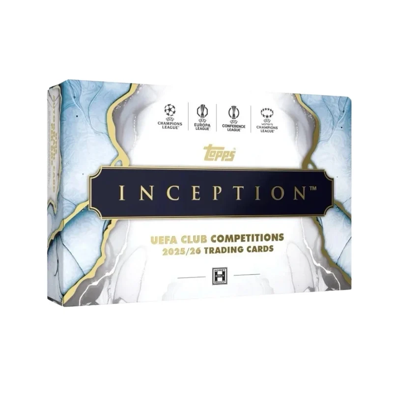 Topps 2025-26 Soccer UEFA Club Competitions Inception Hobby Box