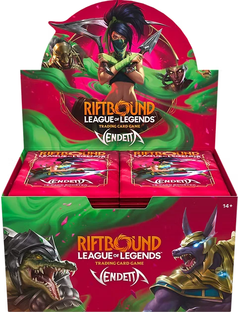 Riftbound: League of Legends TCG - Vendetta Booster Display (24 Boosters)
