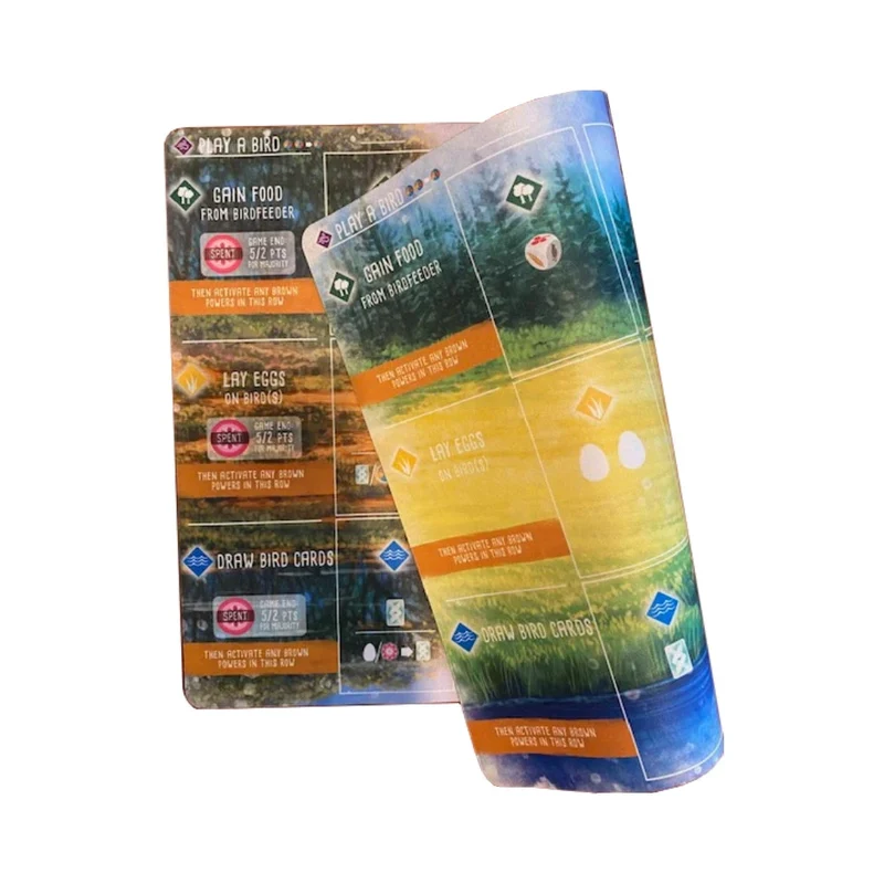Wingspan: Dubbelsidig Spelmatta i Naturgummi (Playmat)