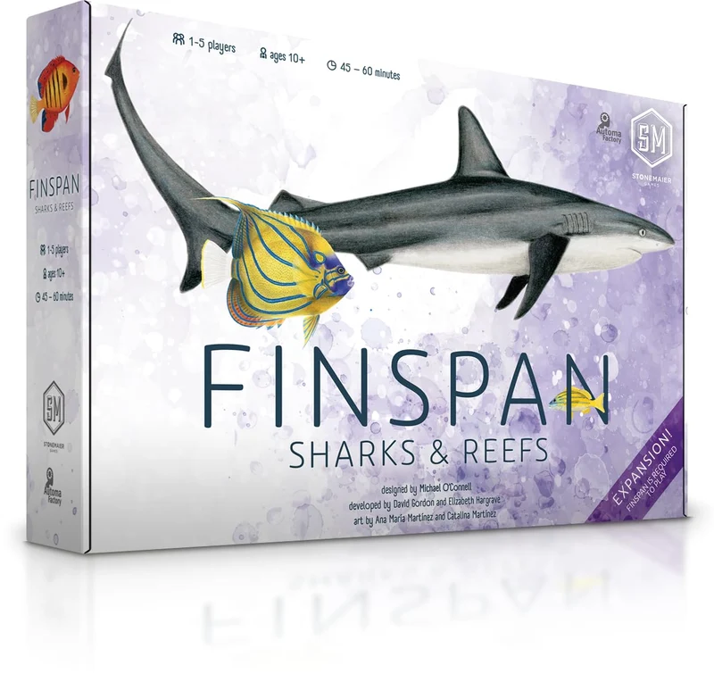Finspan: Sharks & Reefs Expansion (Engelsk)