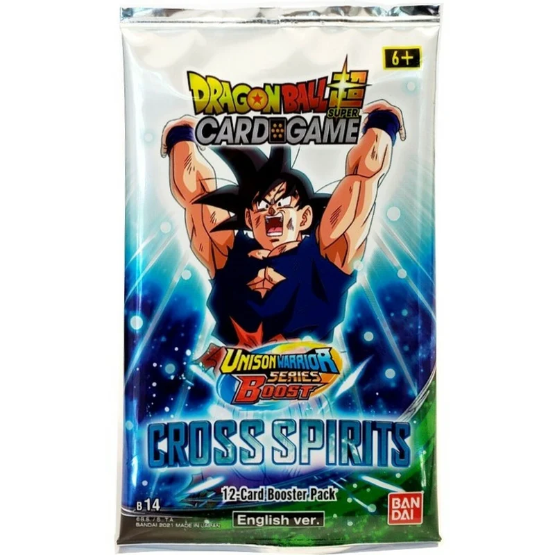 Dragon Ball Super TCG DBS14 Cross Spirits Booster