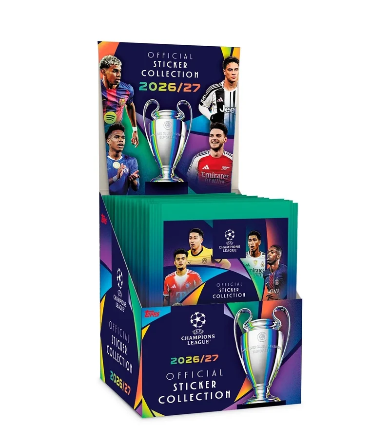 Topps UEFA Champions League Sticker Collection Booster Box 2026/27