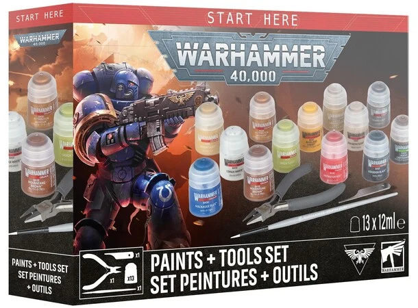 Warhammer: 40K - Paints + Tools
