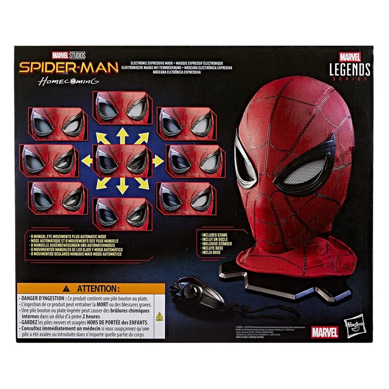 Marvel Spider-Man: Homecoming Legends Series Elektronisk Expressiv Mask