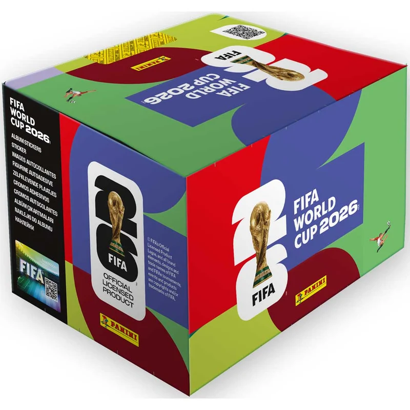 Panini FIFA World Cup 2026 Sticker Booster Box (100 paket)