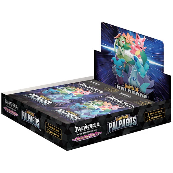 Palworld Official Card Game: Dawn of Palpagos Booster Box (12 boosters)