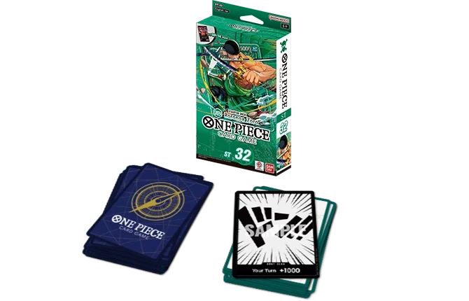 One Piece Card Game: ST32 Starter Deck - Green Roronoa Zoro