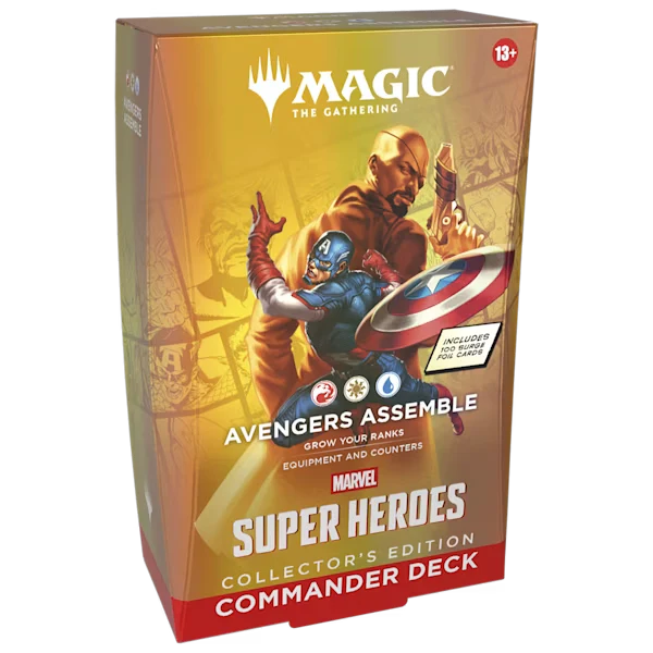 Magic: The Gathering Marvel Super Heroes Collector's Edition Commander Deck