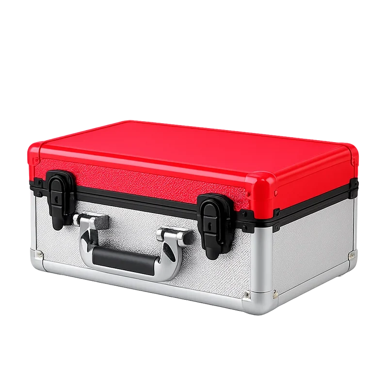 Phoenix Shield Suitcase Graded Card Collect Box Red & White (42 graded cards)
