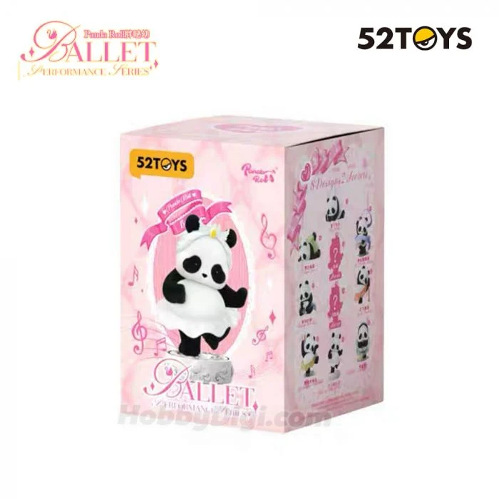 52Toys Panda Roll Ballet Performance Mystery Blind Box