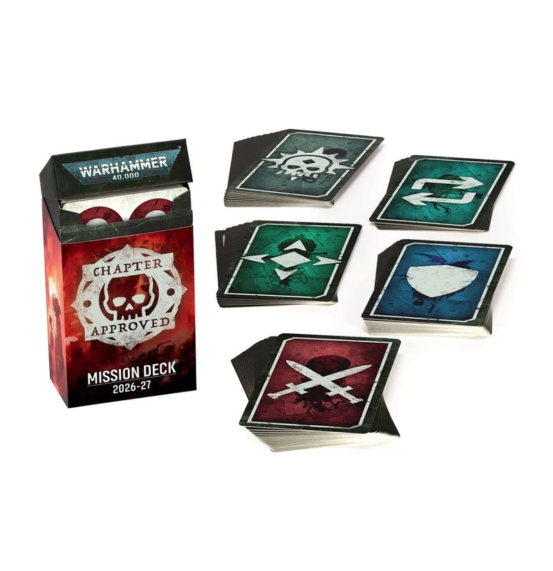 WARHAMMER 40K: CHAPTER APPROVED MISSION DECK (ENG)