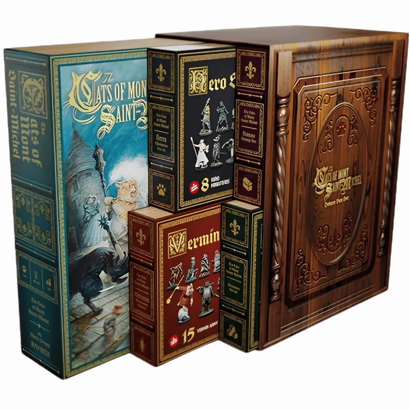 The Cats of Mont Saint Michel Deluxe Set