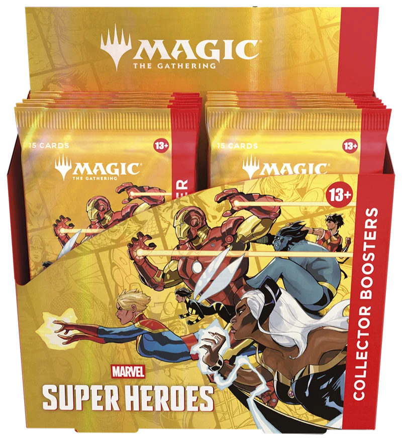 Magic: The Gathering Marvel Super Heroes Collector Booster Display (12 Boosters)