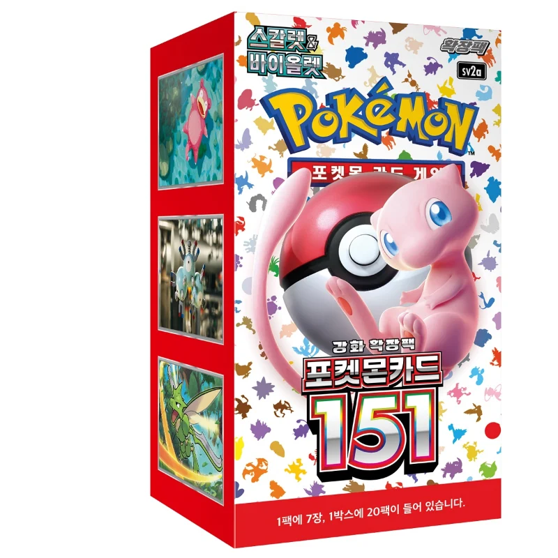 Pokemon 151 Booster Box Display (Koreansk)