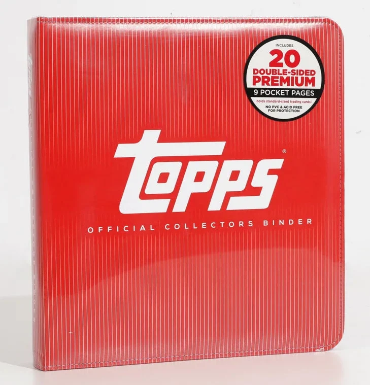 Topps Binders Official Collectors Binder - Red