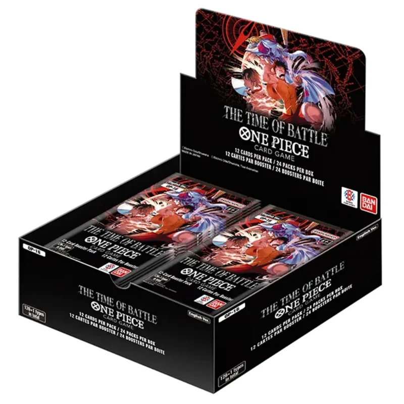 One Piece TCG: OP-16 The Time Of Battle Booster Display (24 packs)