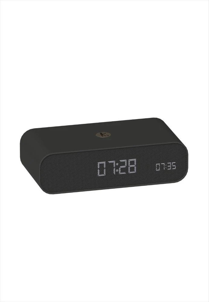Wakie Väckarklocka Wake-Up light & Qi Svart