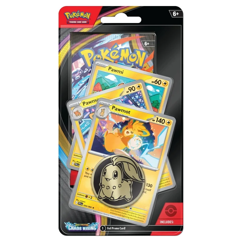 Pokemon ME04 Chaos Rising Premium Checklane Booster (1st)