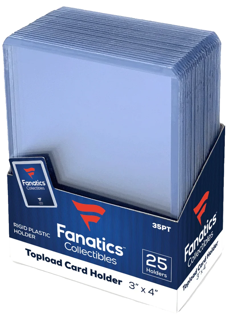 Fanatics Collectibles 35pt 3x4 Toploader (25 pack)
