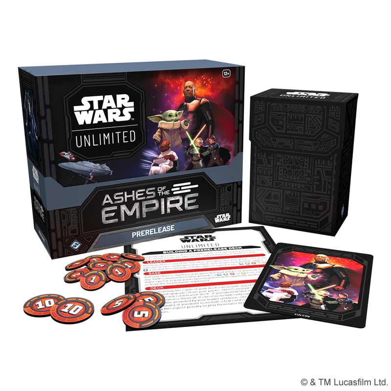 Star Wars: Unlimited - Ashes of the Empiref Prelease Kit