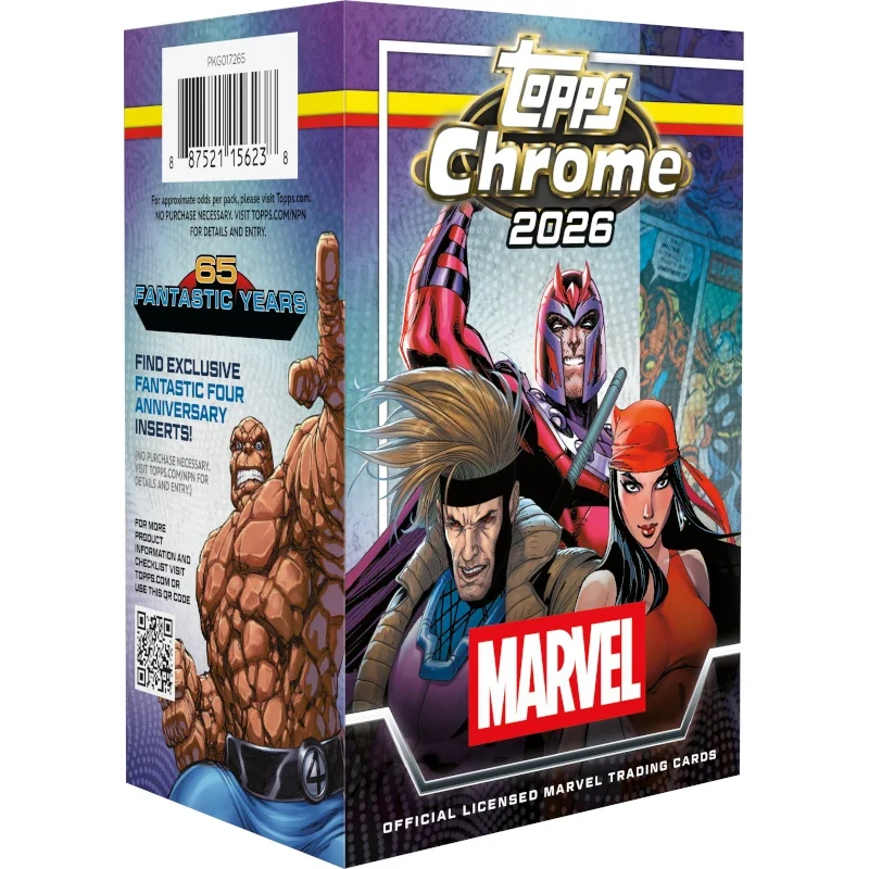 2026 Topps Chrome Marvel Comics (Value Box)