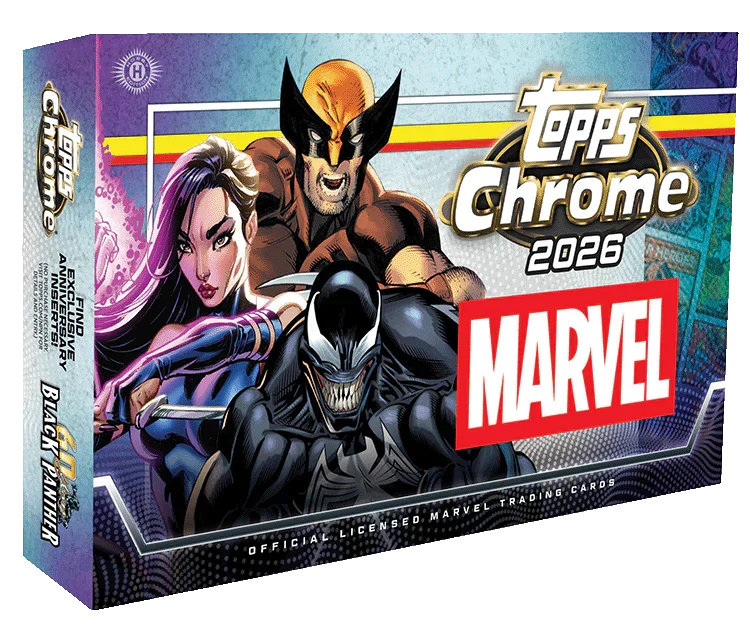 2026 Topps Marvel Comics Chrome (Hobby Box)