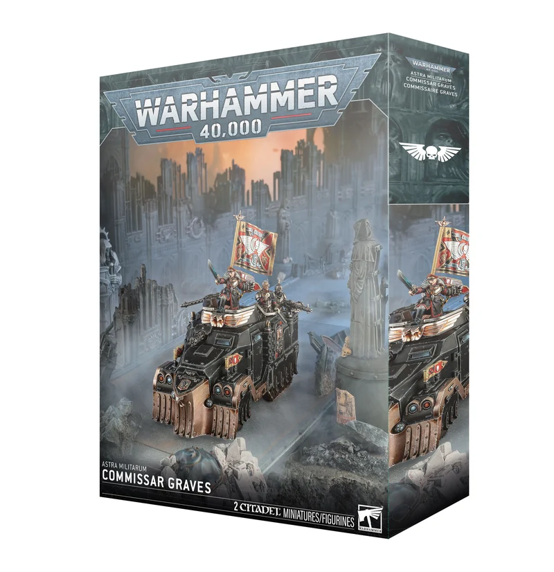 Warhammer: 40K - Astra Militarum: Commissar Graves