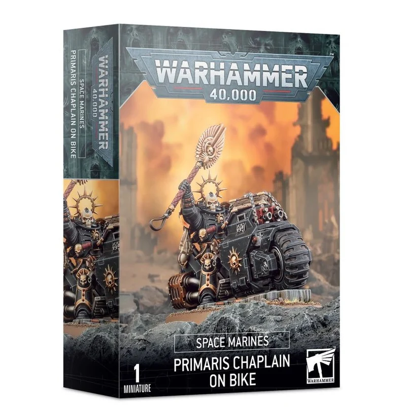 Warhammer: 40K - Space Marines: Chaplain on Bike