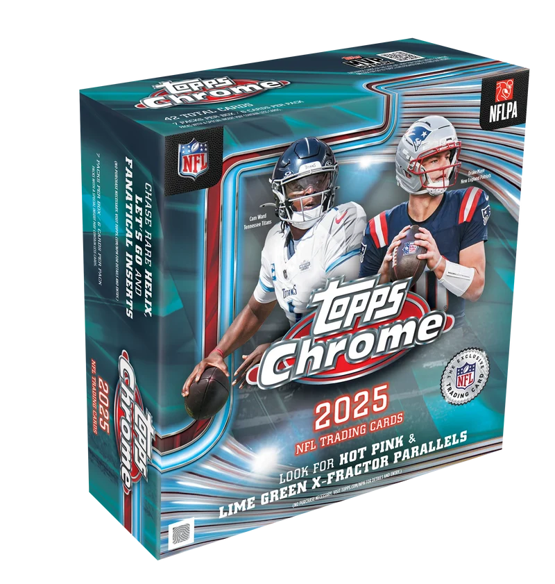 Topps Chrome Football 2025 Mega Box
