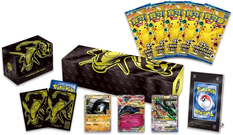 Pokemon TCG: 25th Anniversary Celebration Box Set – Rayquaza (kinesisk)