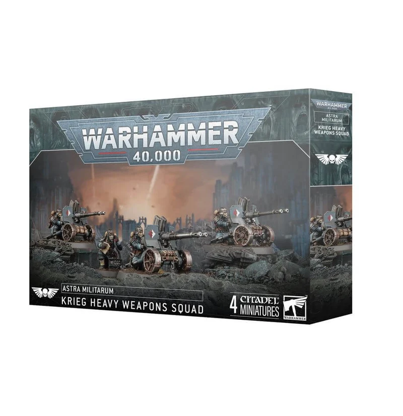 Warhammer: 40K - Astra Militarum: Krieg Heavy Weapons Squad